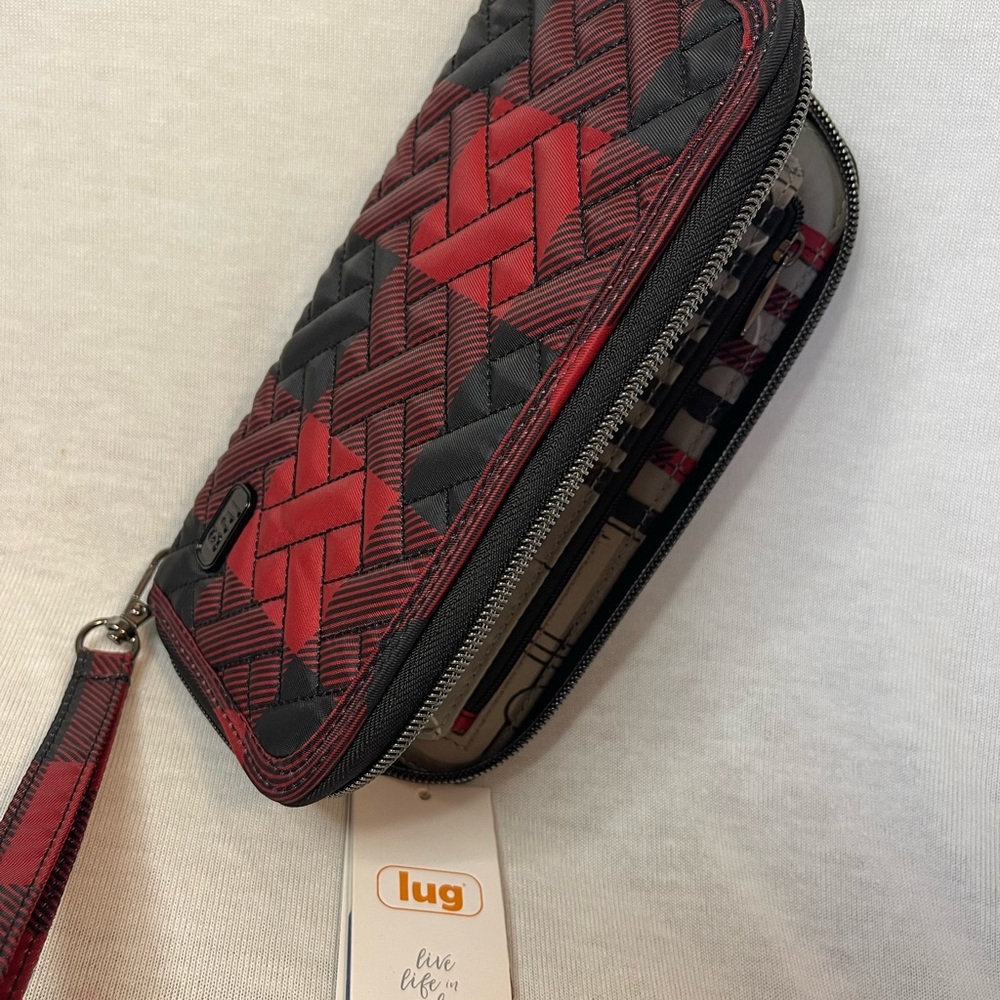 Lug Buffalo Plaid Wallet
